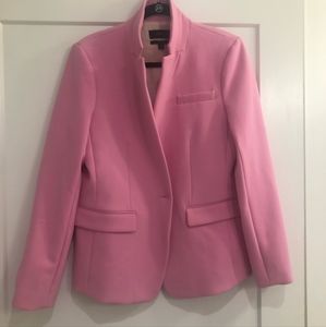 JCrew Pink Regent Blazer and Cameron pants